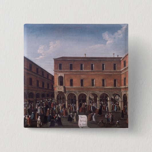 Bancho Del Giro im Rialto, Venedig Button (Vorderseite)