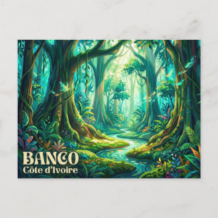 Banco-Nationalpark Côte d'Ivoire Postkarte