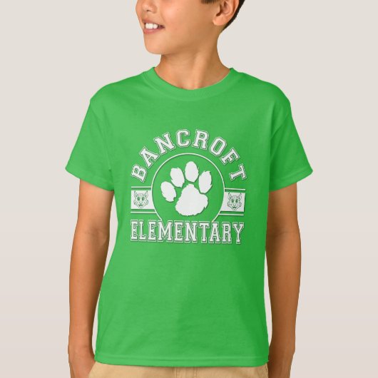 Bancroft Elementarpaw Bright Green T - Shirt (Vorderseite)