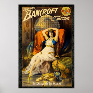 Bancroft: Fürst der Magier Reissue Vintag 36 x Poster