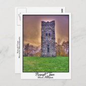 Bancroft Tower Postkarte (Vorne/Hinten)