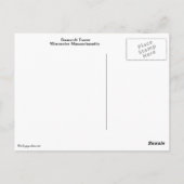 Bancroft Tower Postkarte (Rückseite)