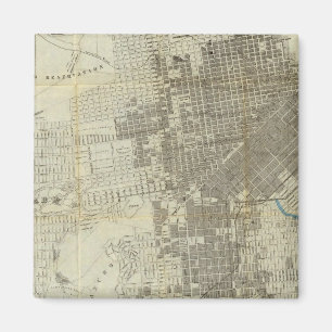 Bancrofts Offizielle San Francisco City Map Magnet