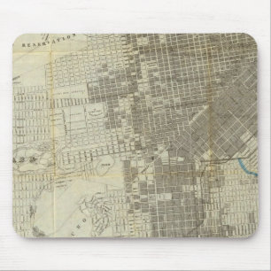 Bancrofts Offizielle San Francisco City Map Mousepad