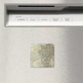 Bancrofts Offizielle Stadtkarte von San Francisco Magnet (In Situ (Geschirrspüler))