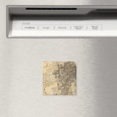 Bancrofts offizieller Führer Karte von San Francis Magnet (In Situ (Geschirrspüler))