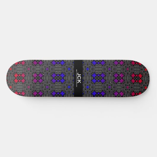 Band 13 Kaleidoskop Art 1 Skateboard (Horizontal)