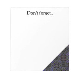 Band 13 Kaleidoskop Art 8 Notizblock