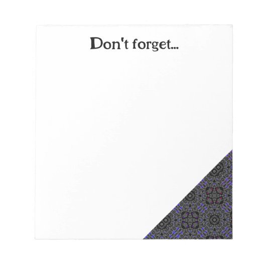 Band 13 Kaleidoskop Art 8 Notizblock (Vorderseite)