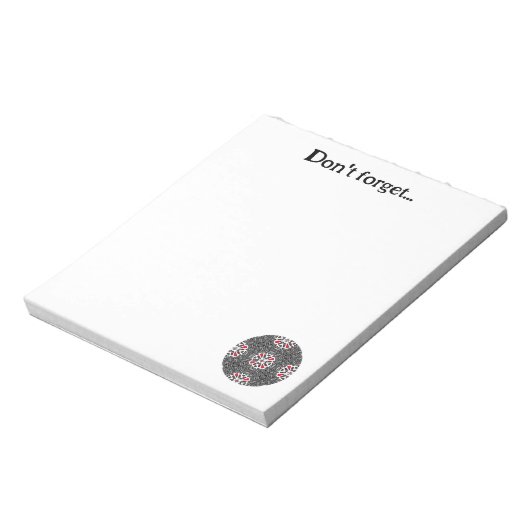 Band 16 Kaleidoskop Art 1 Notizblock (Rotiert)