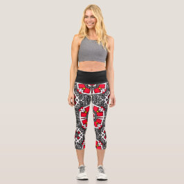 Band 16 Kaleidoskop Art 5 Capri Leggings