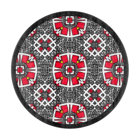 Band 16 Kaleidoskop Art 5 Schneidebrett (Vorderseite)