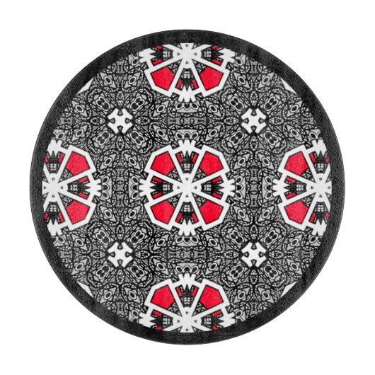 Band 16 Kaleidoskop Art Schneidebrett (Vorderseite)