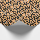 Band 1, erste Menge Geschenkpapier (Ecke)