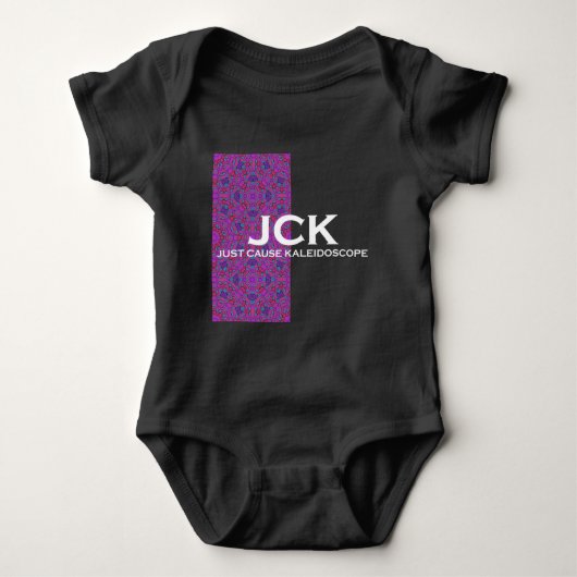 Band 9 Kaleidoskop Art 23 Baby Strampler (Vorderseite)