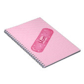 Band-aid mom soft pink Notizblock (Rechte Seite)