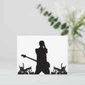 Band_apparel Postkarte (Stehend Vorderseite)