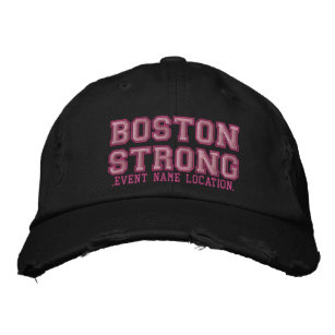 Band-Ausgaben-Kappe Bostons personifizieren starke Bestickte Baseballkappe