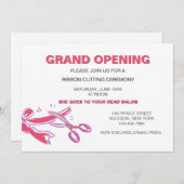 Band-Ausschnitt-Zeremonie-Einladung Einladung (Vorne/Hinten)