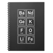 Band-Aussenseiter für Notizblock (Vorderseite)