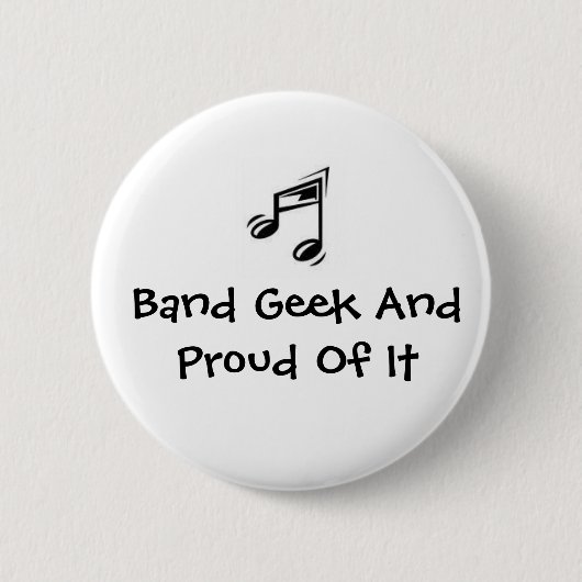 Band-Aussenseiter und stolzes auf es Button (Vorderseite)