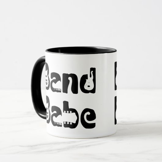 Band Babe Tasse (Vorderseite Links)