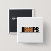 Band-Basketball-T - Shirts und Geschenke Button (Vorne & Hinten)