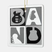 Band Blauer Keramikornament (Links)