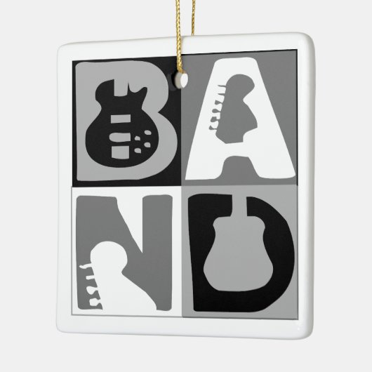 Band Blauer Keramikornament (Links)