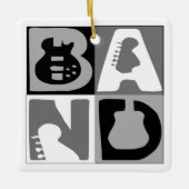 Band Blauer Keramikornament (Vorderseite)