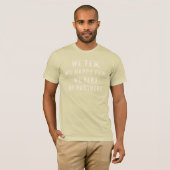 Band der Brüder - BEUNRUHIGTER Schriftart T-Shirt (Vorne ganz)