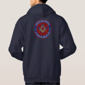 Band der Brüder Hoodie (Rückseite)