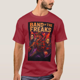 Band der Freaks - Horror Villains Rock Band T-Shirt