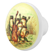 Band der Singfrosche Keramikknauf (Rechts)