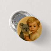 Band der Wildnis und Unschuld (Koala) Button (Vorne & Hinten)