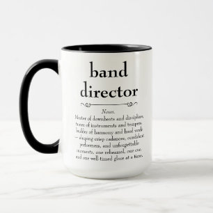 Band Director Definition Vielen Dank Tasse