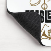 Band Director Teacher Class Full of Treblemakers Mousepad (Ecke)