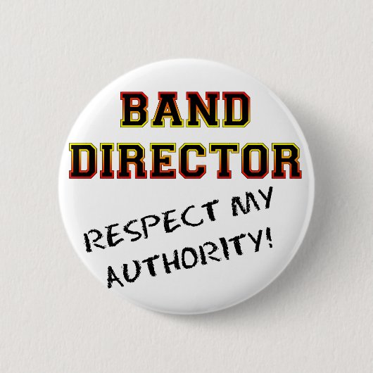 Band-Direktor Button (Vorderseite)