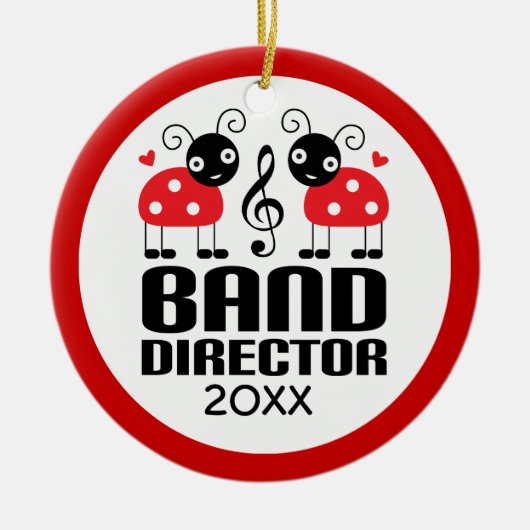 Band-Direktor Christmas Ornament (Vorne)