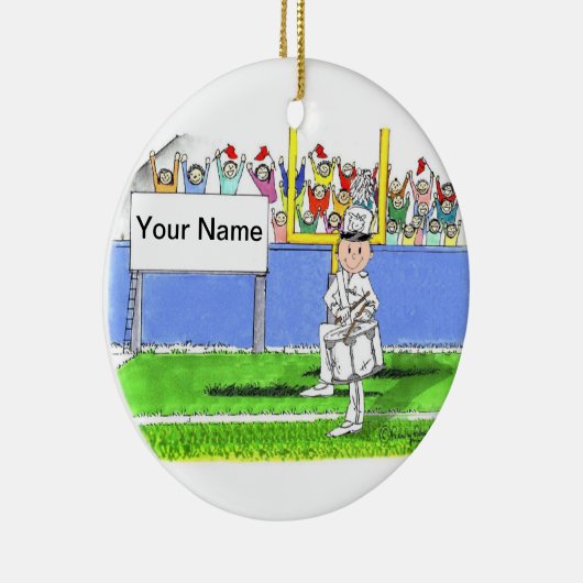 Band, Drum Snare - Männlich Keramikornament (Rechts)