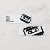 Band - dünn mini visitenkarte (Vorne/Hinten)