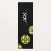 Band eins Kaleidoskop Art 21 Yogamatte (Rückseite)