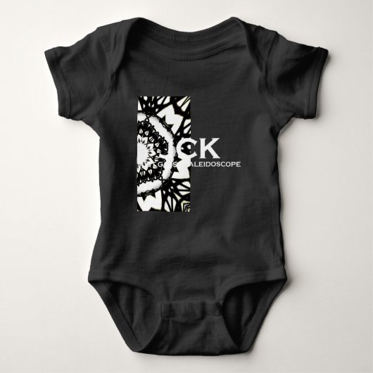 Band eins Kaleidoskop Art 4 Baby Strampler (Vorderseite)