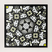 Band eins Kaleidoskop Art 4 Puzzle (Horizontal)