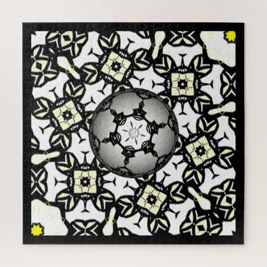 Band eins Kaleidoskop Art 4 Puzzle (Vertikal)