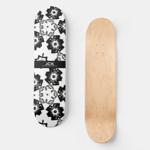 Band eins Kaleidoskop Art 6 Skateboard