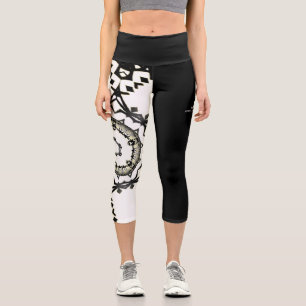 Band eins Kaleidoskop Art 8 Capri Leggings
