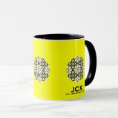 Band eins Kaleidoskop Art 8 Tasse (VorderseiteRechts)