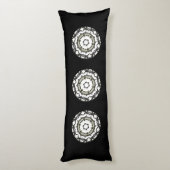 Band eins Kaleidoskop Art drei Seitenschläferkissen (Rückseite (Vertikal))