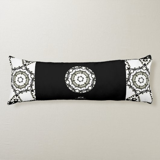 Band eins Kaleidoskop Art drei Seitenschläferkissen (Vorderseite)